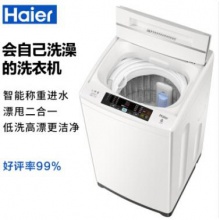 海爾（Haier）5.5公斤全自動波輪洗衣機 量衣進水 智能雙水位 漂甩二合一 EB55
