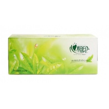 心相印 茶語系列 盒裝抽紙 抽取式紙巾 200抽 原生漿 H200