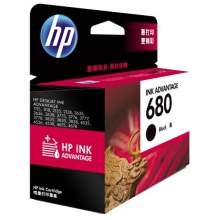 惠普（HP） F6V27AA 680 黑色墨盒