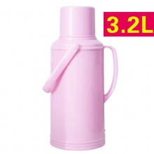 熱水瓶保溫壺家用保溫瓶學生宿舍用暖壺水壺玻璃內膽塑料殼水壺3.2L