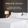夢卡琳（DREAM KARIN）白色全棉純色床單件賓館民宿床上用品170*260CM